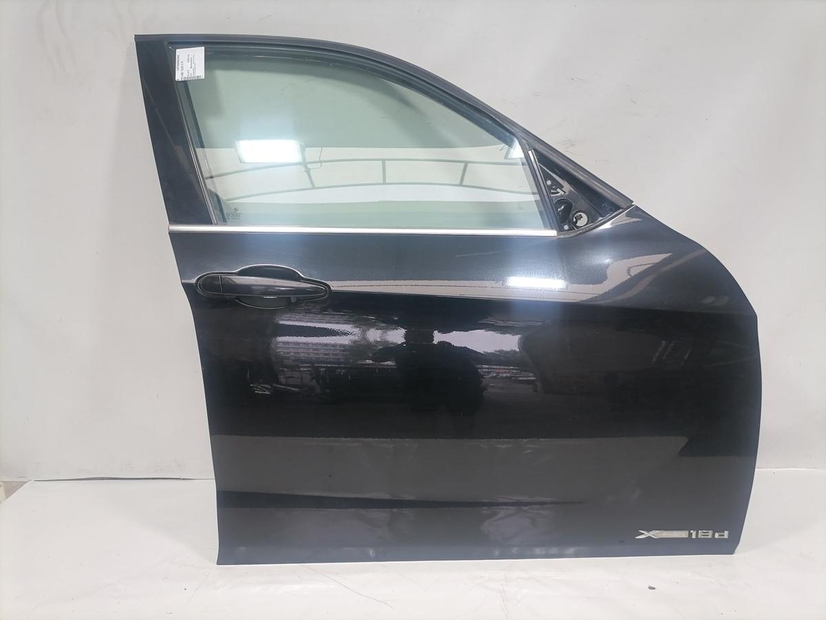 BMW X1 E84 original T&uuml;r vorn rechts 475 Blacksapphire Rohbau Bj.2013